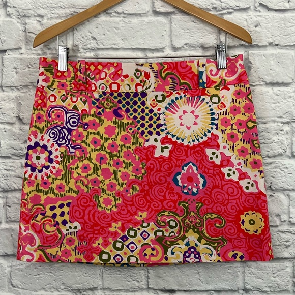 J. Crew Dresses & Skirts - J. CREW MULTI COLOR FLORAL PRINT SKIRT